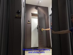 One door one view cast aluminum door