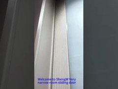 Very narrow room sliding door