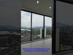 ShengW aluminum door and windows case 