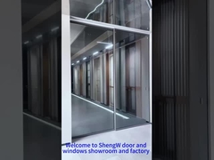 Narrow edge sliding door 