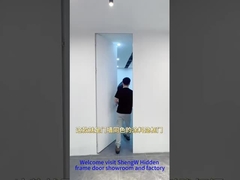 Aluminum honeycomb panel with different door