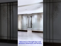 Song-style extremely narrow sliding door