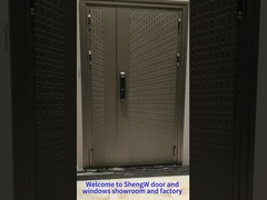Full aluminum door 