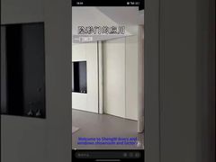 Invisible aluminum door