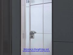 Double glass door 