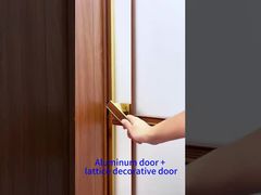 Aluminum good material door