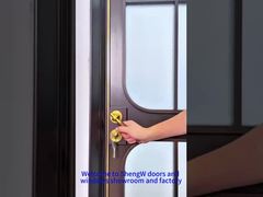 Embossed lattice aluminum room door