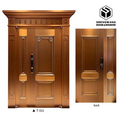 Locking Secure Aluminum Garden Gate For Villa And Home Metal Garden Gate