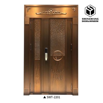 Corrosion Resistance Powder Coated Aluminium Outdoor Gates Aluminum Steel Garden Gates