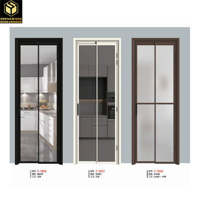 White And Black For Villa PT Door Slimline Sliding Doors Weather Resistant