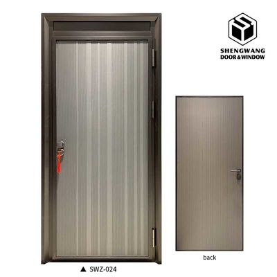 Silvery Fireproof Interior Door 45 Mm Thickness Customized Color OEM ODM