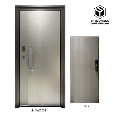 Fireproof Aluminum Interior Door 45Mm Thickness Customized Size Heat Insulation Door