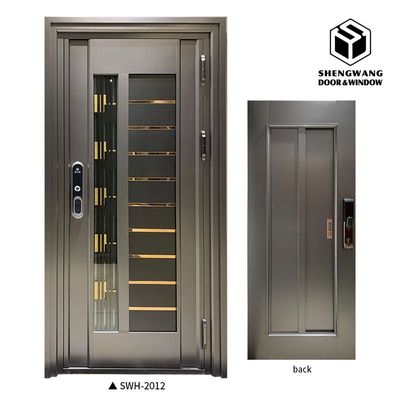 OEM ODM Aluminum Room Door Fire Rated Steel Door Moisture Protection