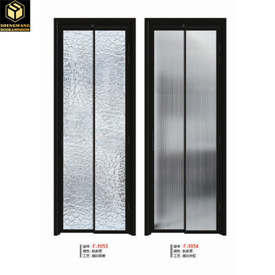 Aesthetics Swing Left Aluminum Folding Glass Doors Aluminum Glass Bifold Doors