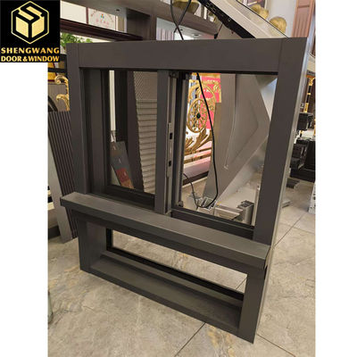 Villa Push Pull Curtain Wall Windows Transparent Aluminium Windows Sliding Frame