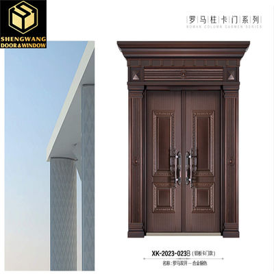 Hotel Aluminum Entrance Door With Scratch Resistant Aesthetics And Aluminum Exterior Doors