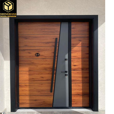 Swing Left Grey Homes Stainless Steel Swing Door For House Door Opens Outward Waterproof