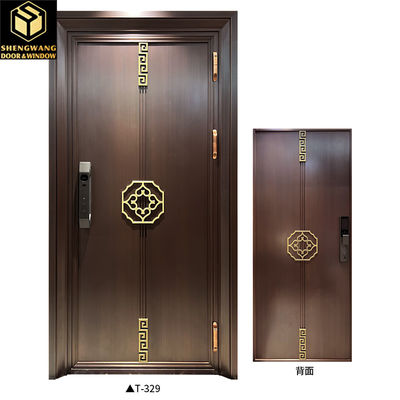 Black Sliding Screen Copper Garden Gate Aesthetically Copper Door