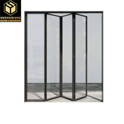 Brown Water Penetration Resistance Glass Door Villa Front Door Aesthetic
