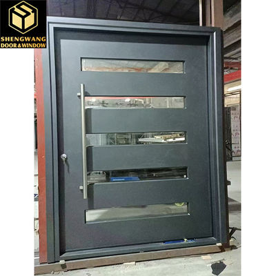 Swig Left Stainless Steel For Outswing Metal Door Brown With Swinging Fire Doors