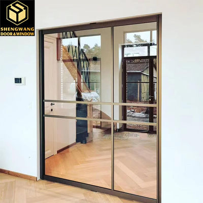 Hotel Villa Aluminum Folding Glass Doors Apartment Aluminium Bifold Glass Doors