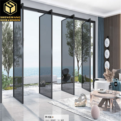 Customizable Aluminum Folding Glass Doors for Hotels Lightweight Durable