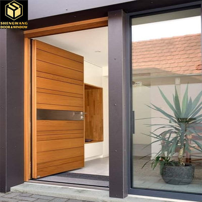 CE Swinging Door With Window Residential Swinging Door With Window Customizable Size