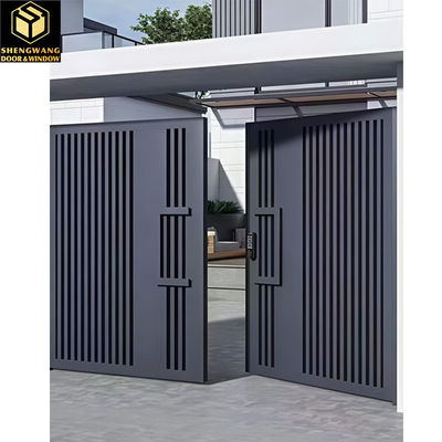 Black Sliding Screen Copper Garden Gate Aesthetically Copper Door