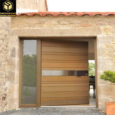 ODM Swing Aluminium Pedestrian Garden Gates Copper Imitation Surface Finishing Metal Gate Outdoor