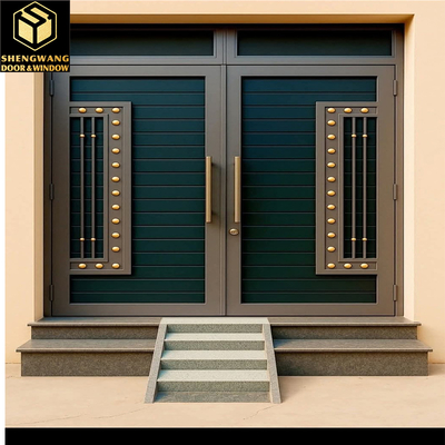 Silvery Fireproof Interior Door 45 MM Thickness Customized Color OEM & ODM