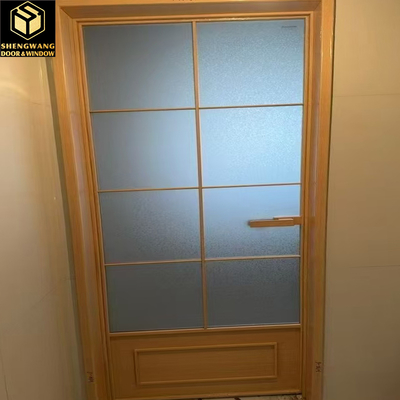Corrosion Resistant Stainless Steel Swing Door For Living Hall Bedroom Bathroom Fashion Metal Swinging Doors With Durability