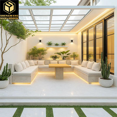 Sliding Screen Frameless Aluminium Sliding Doors Residential Bedroom Glass Internal Doors
