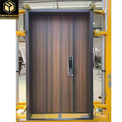 Customized With Grey Color For All Aluminum Room Door And Fireproof Room Door